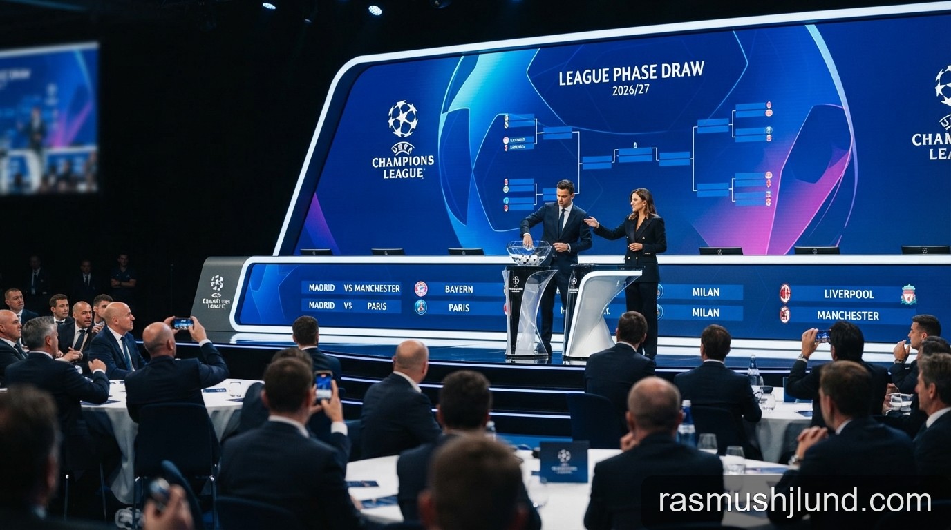 Kết quả bốc thăm Champions League 2026/27: Những cặp đấu 'tử thần' và cơ hội cho các ông lớn